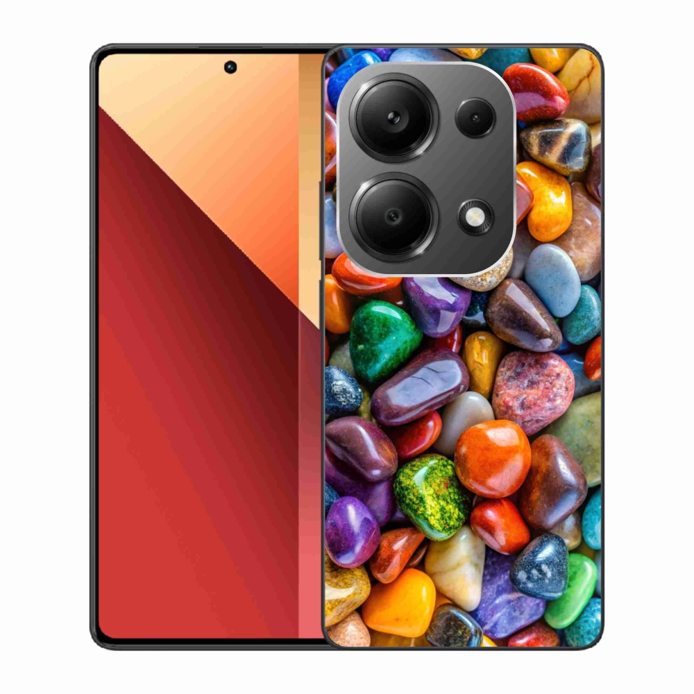 Gélový kryt mmCase na Xiaomi Redmi Note 13 Pro 4G/Poco M6 Pro - farebné kamienky