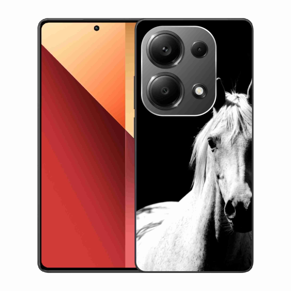 Gélový kryt mmCase na Xiaomi Redmi Note 13 Pro 4G/Poco M6 Pro - biely kôň 5