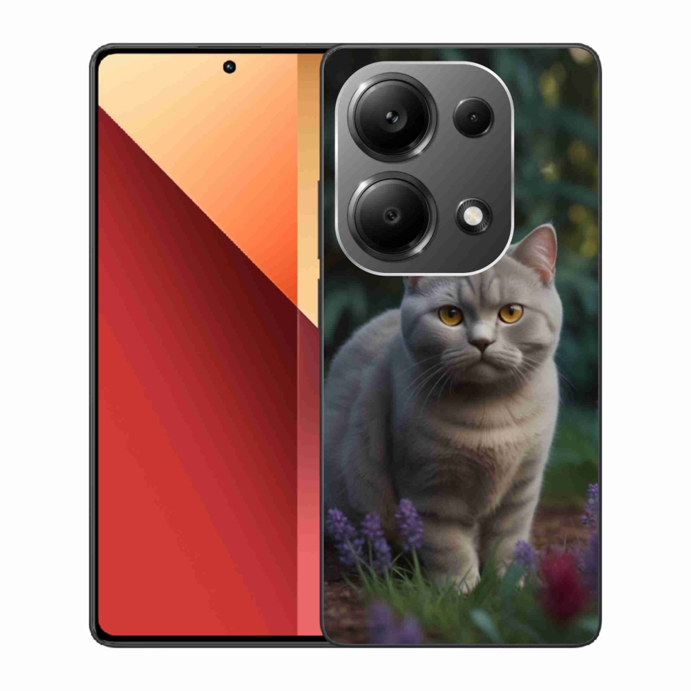 Gélový kryt mmCase na Xiaomi Redmi Note 13 Pro 4G/Poco M6 Pro - britská mačka