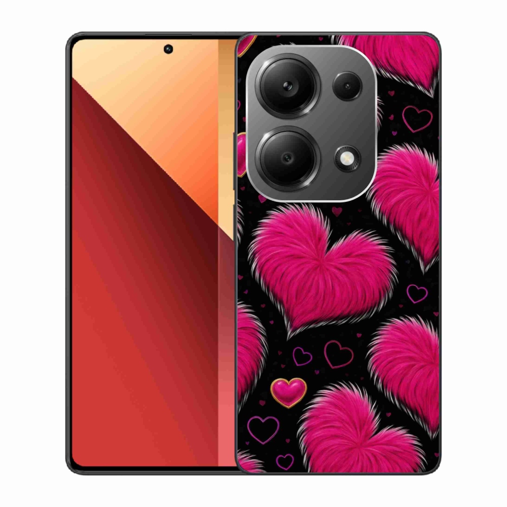 Gélový kryt mmCase na Xiaomi Redmi Note 13 Pro 4G/Poco M6 Pro - hebké srdce