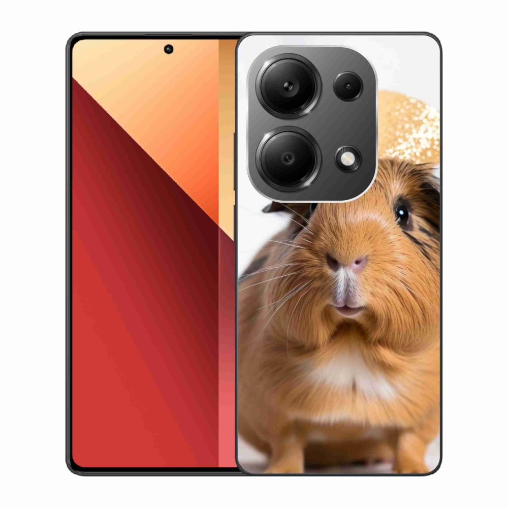 Gélový kryt mmCase na Xiaomi Redmi Note 13 Pro 4G/Poco M6 Pro - hnedé morča