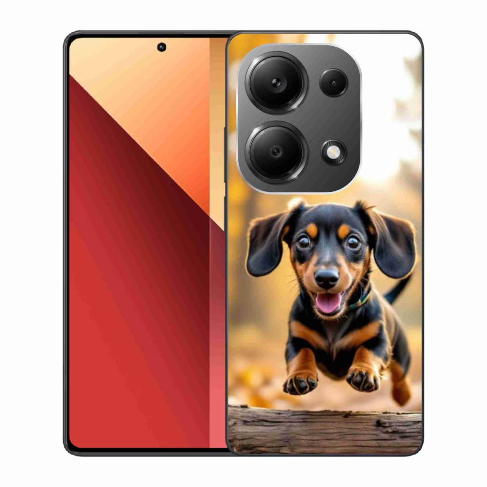 Gélový kryt mmCase na Xiaomi Redmi Note 13 Pro 4G/Poco M6 Pro - jazvečík 2