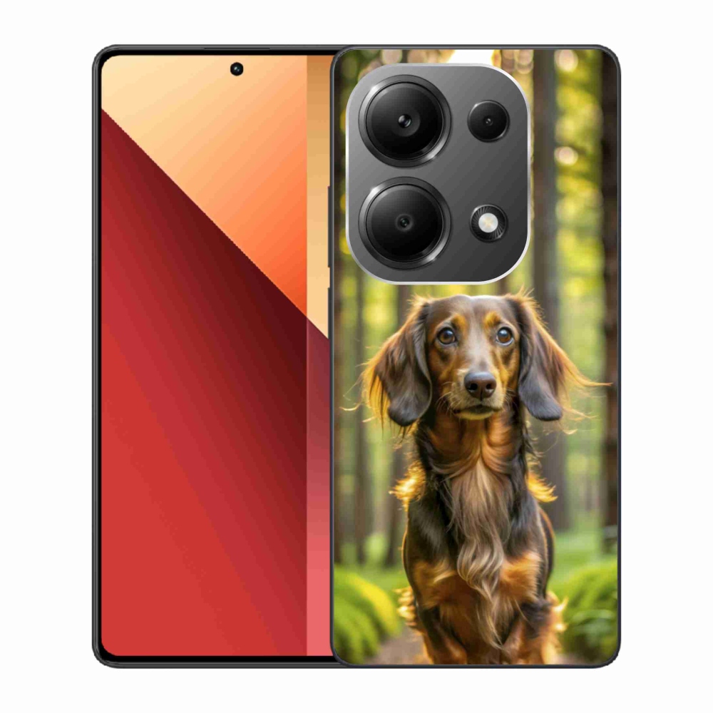 Gélový kryt mmCase na Xiaomi Redmi Note 13 Pro 4G/Poco M6 Pro - jazvečík 4