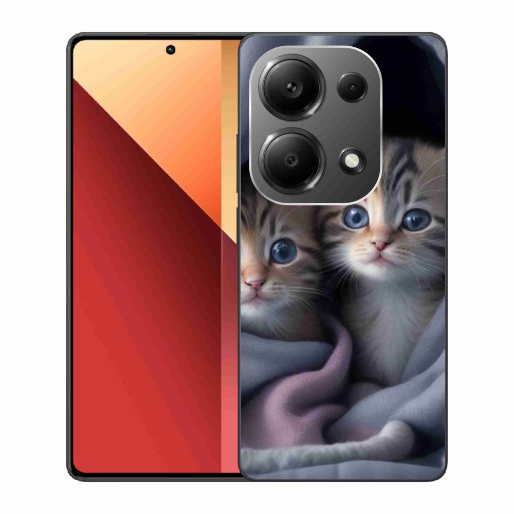 Gélový kryt mmCase na Xiaomi Redmi Note 13 Pro 4G/Poco M6 Pro - mačacie duo 2