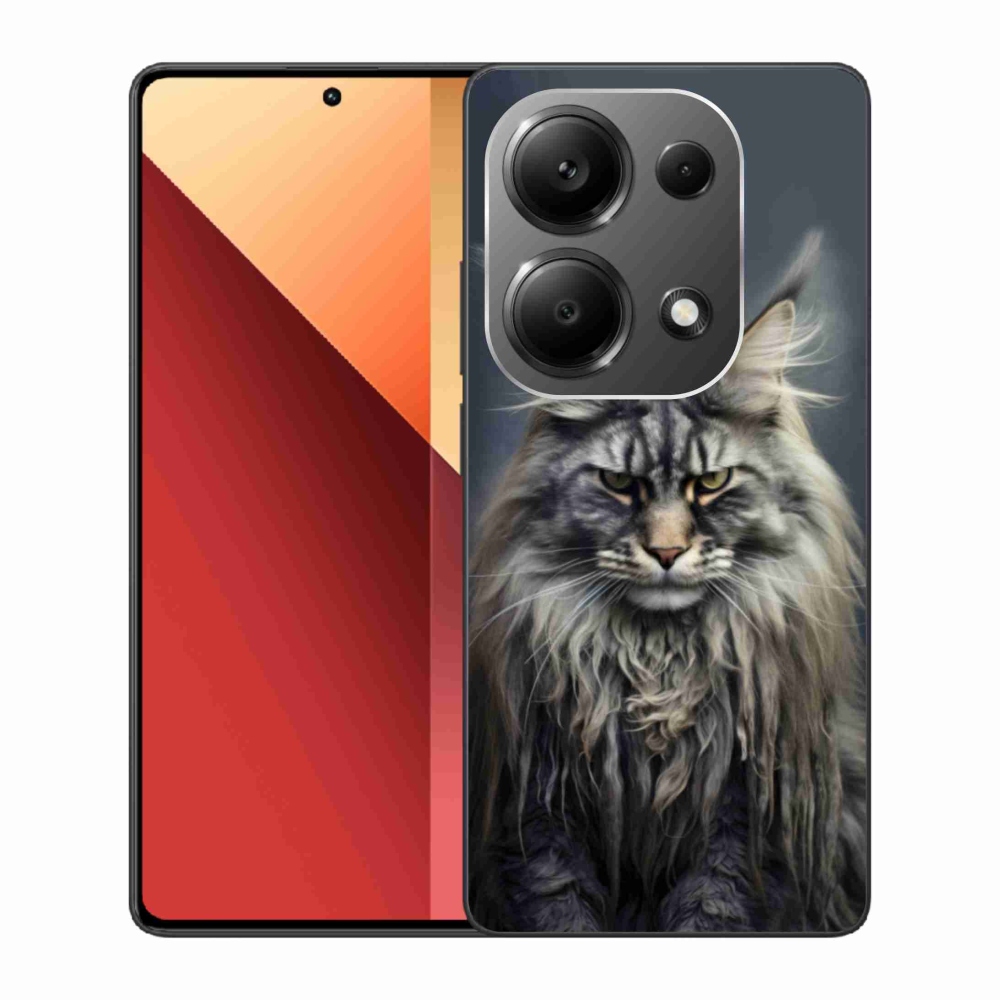 Gélový kryt mmCase na Xiaomi Redmi Note 13 Pro 4G/Poco M6 Pro - mačacie pohľad 4