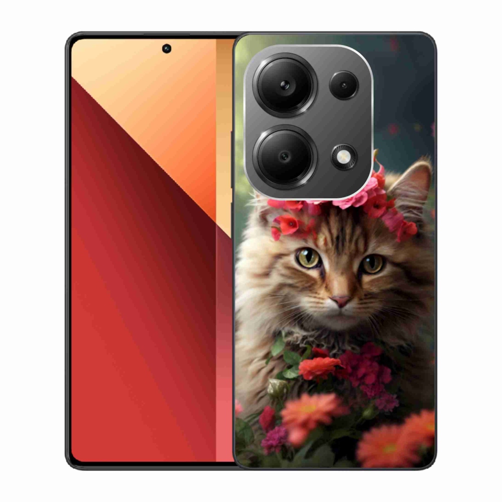 Gélový kryt mmCase na Xiaomi Redmi Note 13 Pro 4G/Poco M6 Pro - mačacia princezná
