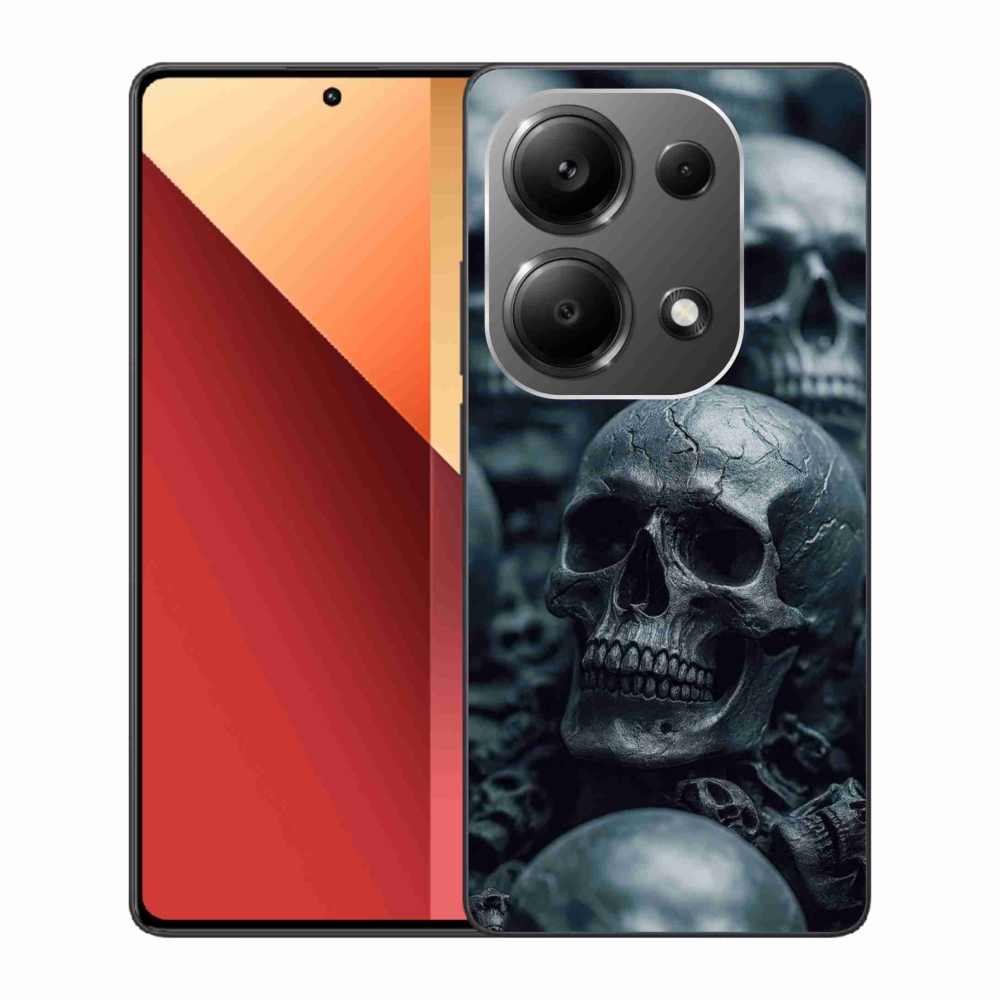 Gélový kryt mmCase na Xiaomi Redmi Note 13 Pro 4G/Poco M6 Pro - lebka 2