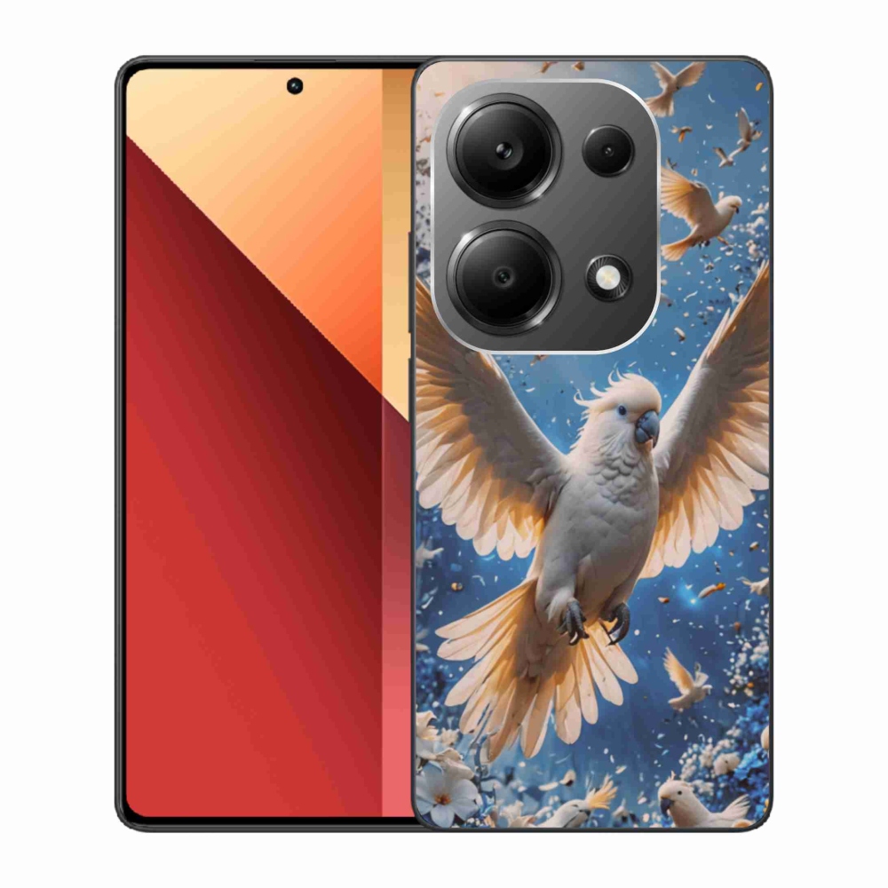 Gélový kryt mmCase na Xiaomi Redmi Note 13 Pro 4G/Poco M6 Pro - papagáj kakadu