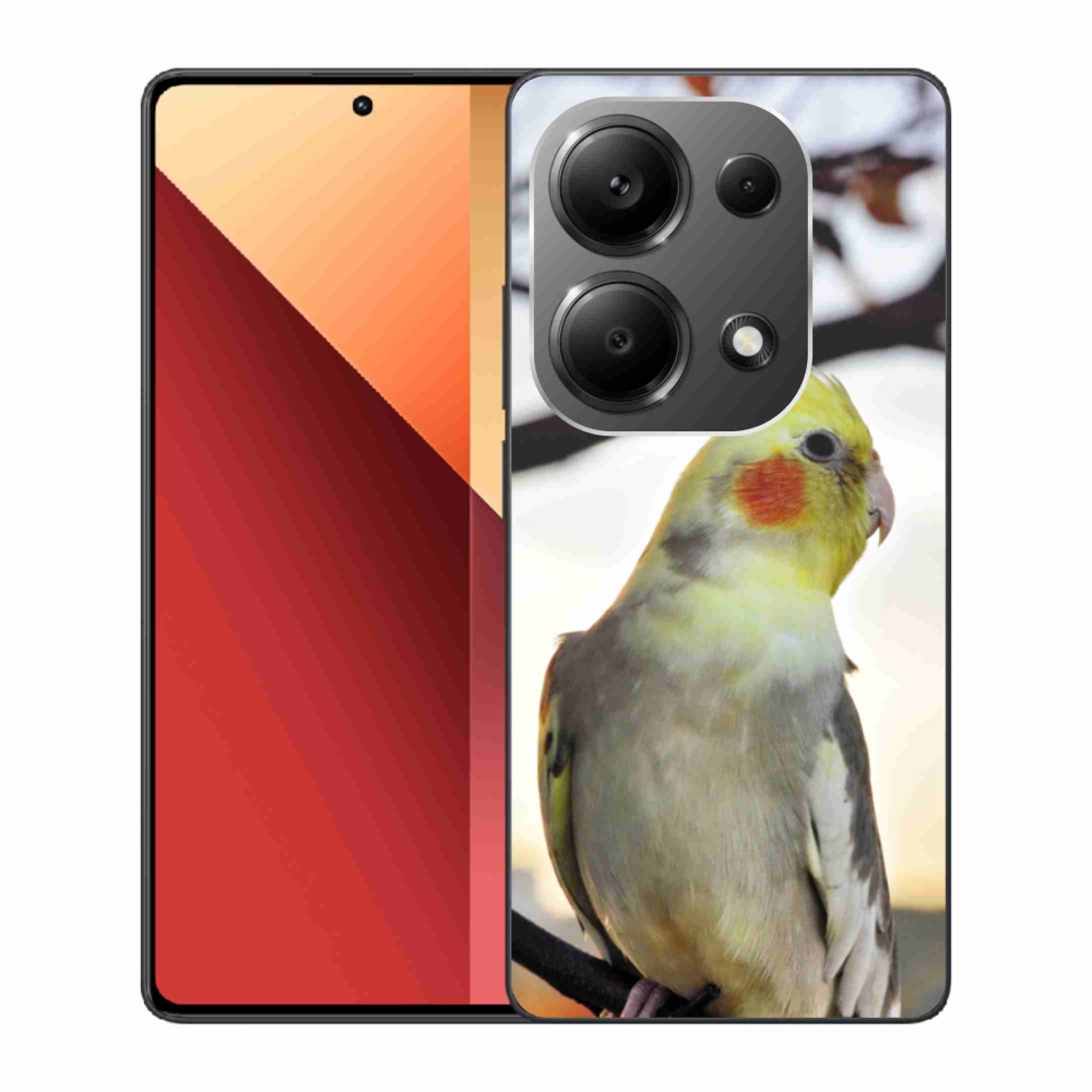 Gélový kryt mmCase na Xiaomi Redmi Note 13 Pro 4G/Poco M6 Pro - papagáj korela
