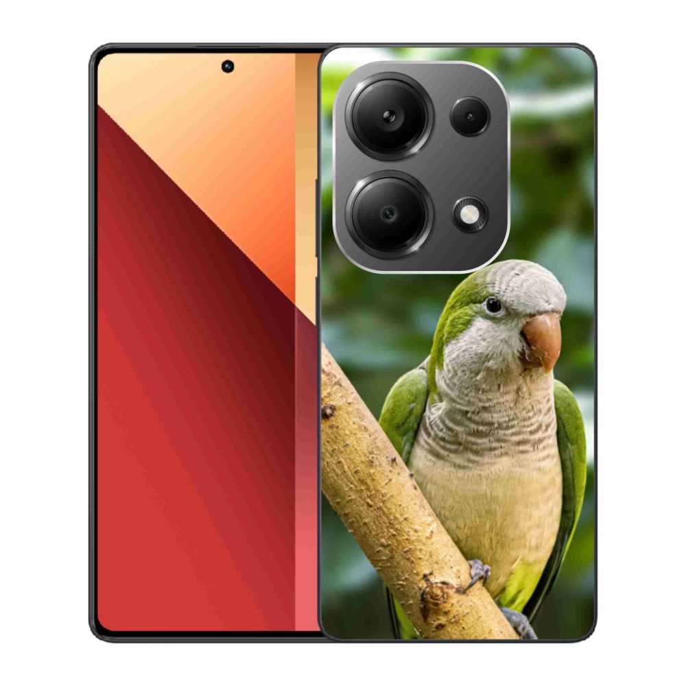 Gélový kryt mmCase na Xiaomi Redmi Note 13 Pro 4G/Poco M6 Pro - papagáj mníšok
