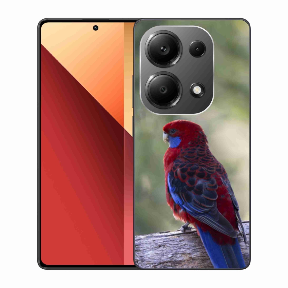 Gélový kryt mmCase na Xiaomi Redmi Note 13 Pro 4G/Poco M6 Pro - papagáj rosela