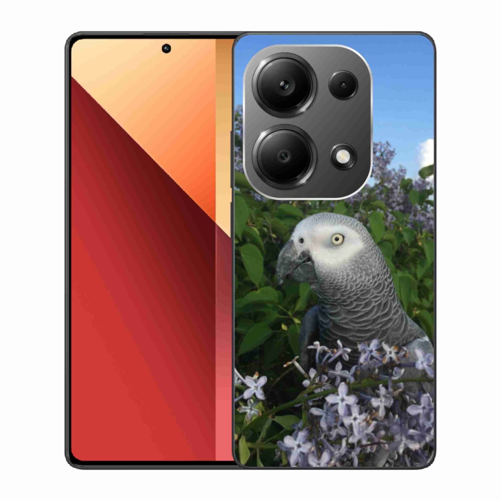Gélový kryt mmCase na Xiaomi Redmi Note 13 Pro 4G/Poco M6 Pro - papagáj žako