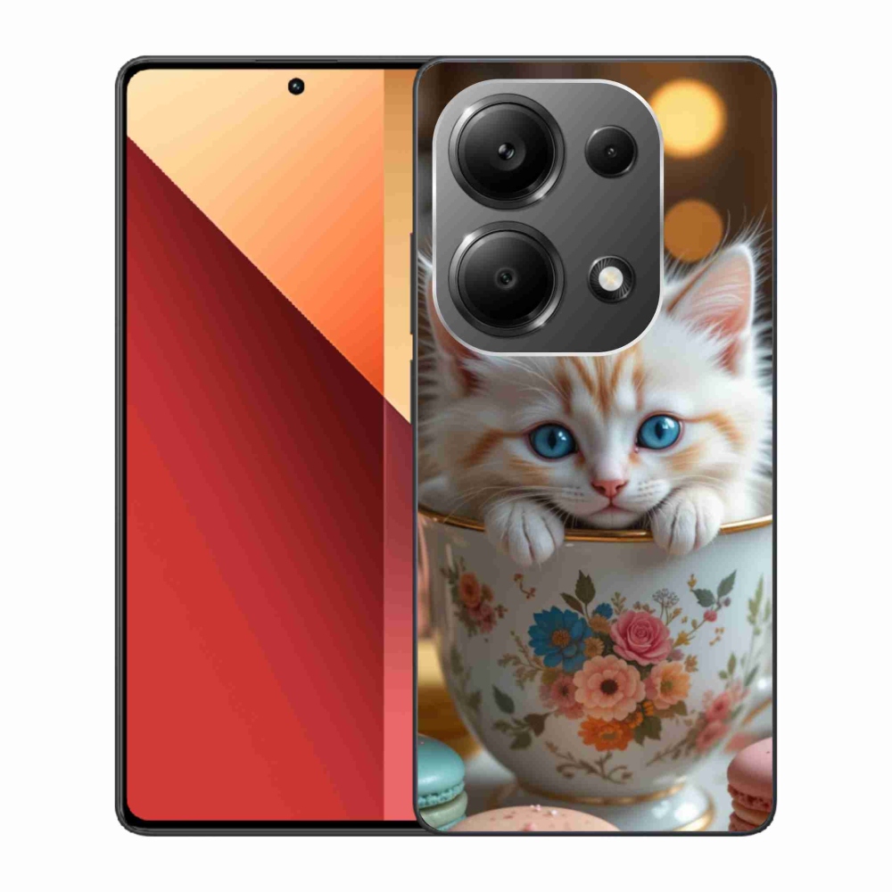 Gélový kryt mmCase na Xiaomi Redmi Note 13 Pro 4G/Poco M6 Pro - roztomilé mačiatko 6