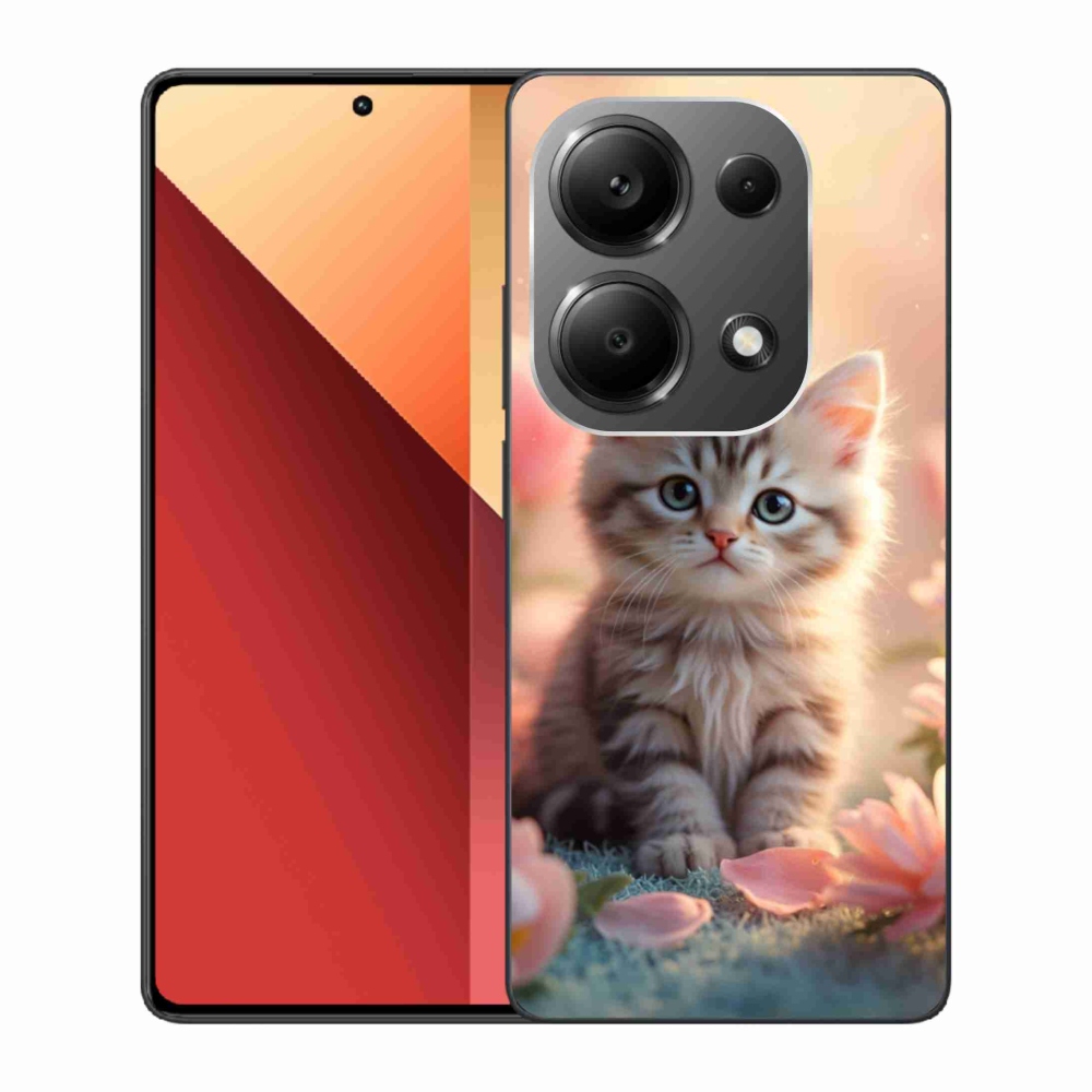 Gélový kryt mmCase na Xiaomi Redmi Note 13 Pro 4G/Poco M6 Pro - roztomilé mačiatko 8