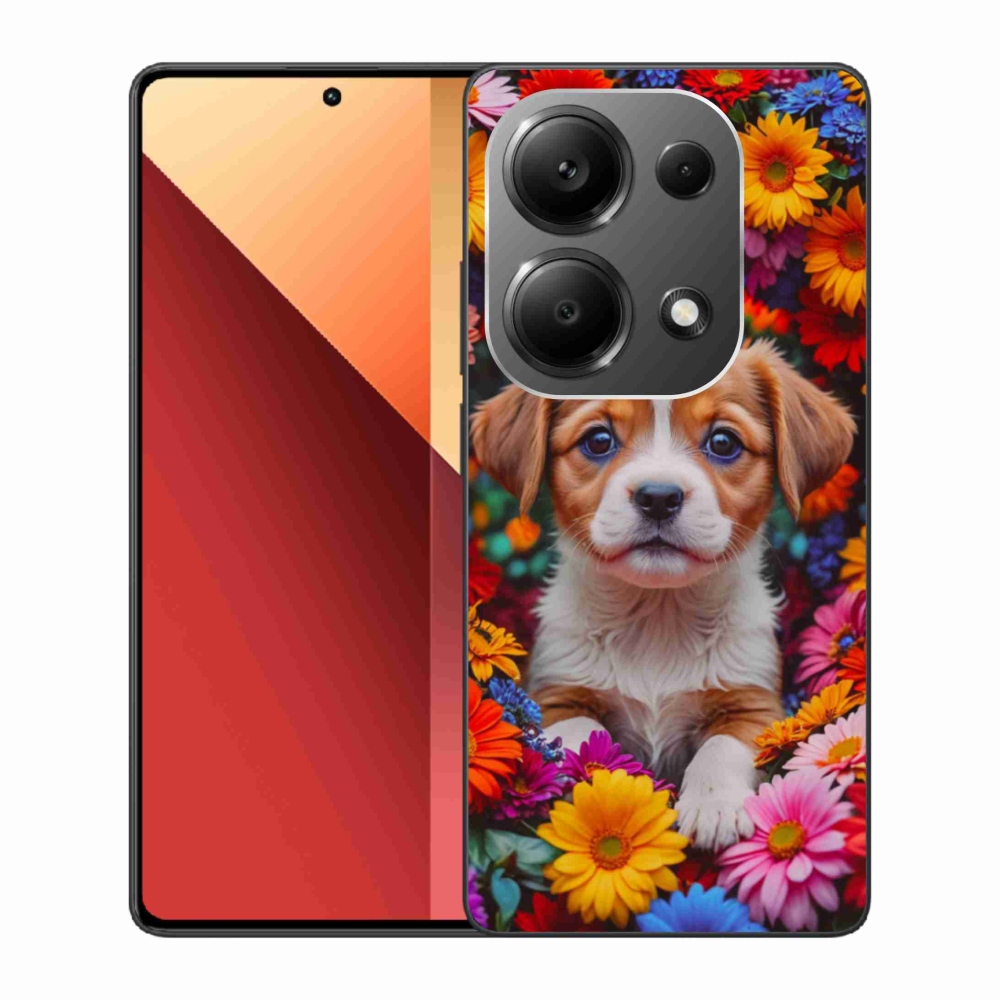 Gélový kryt mmCase na Xiaomi Redmi Note 13 Pro 4G/Poco M6 Pro - roztomilé šteňa