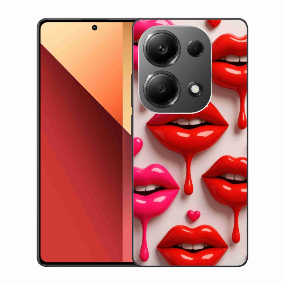Gélový kryt mmCase na Xiaomi Redmi Note 13 Pro 4G/Poco M6 Pro - pery 2