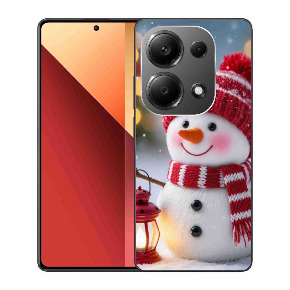 Gélový kryt mmCase na Xiaomi Redmi Note 13 Pro 4G/Poco M6 Pro - snehuliak 2