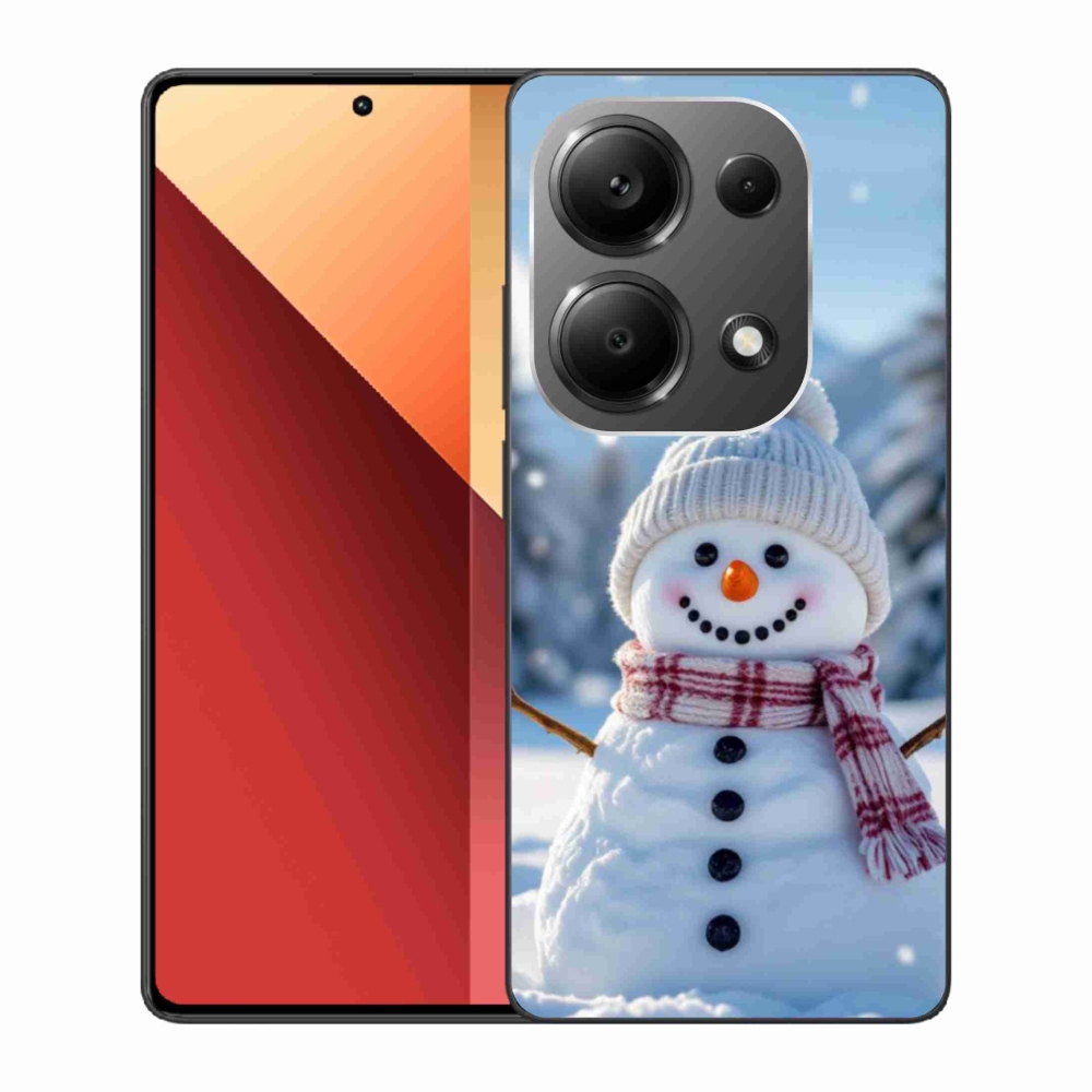 Gélový kryt mmCase na Xiaomi Redmi Note 13 Pro 4G/Poco M6 Pro - snehuliak 3