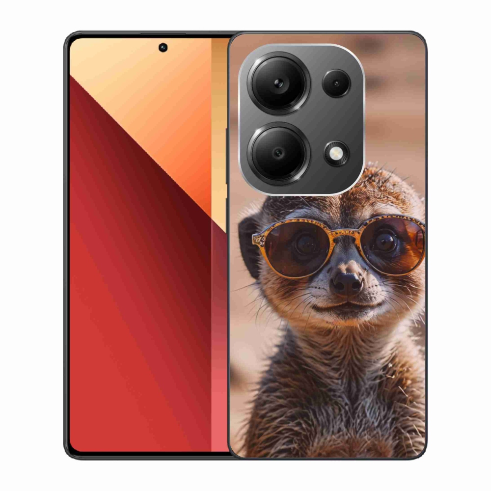 Gélový kryt mmCase na Xiaomi Redmi Note 13 Pro 4G/Poco M6 Pro - štýlová surikata