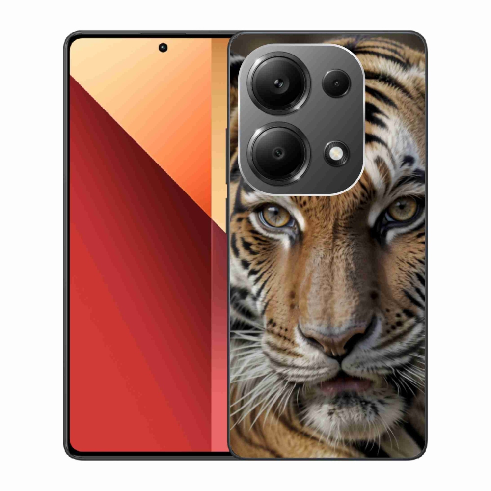 Gélový kryt mmCase na Xiaomi Redmi Note 13 Pro 4G/Poco M6 Pro - tigrie pohľad
