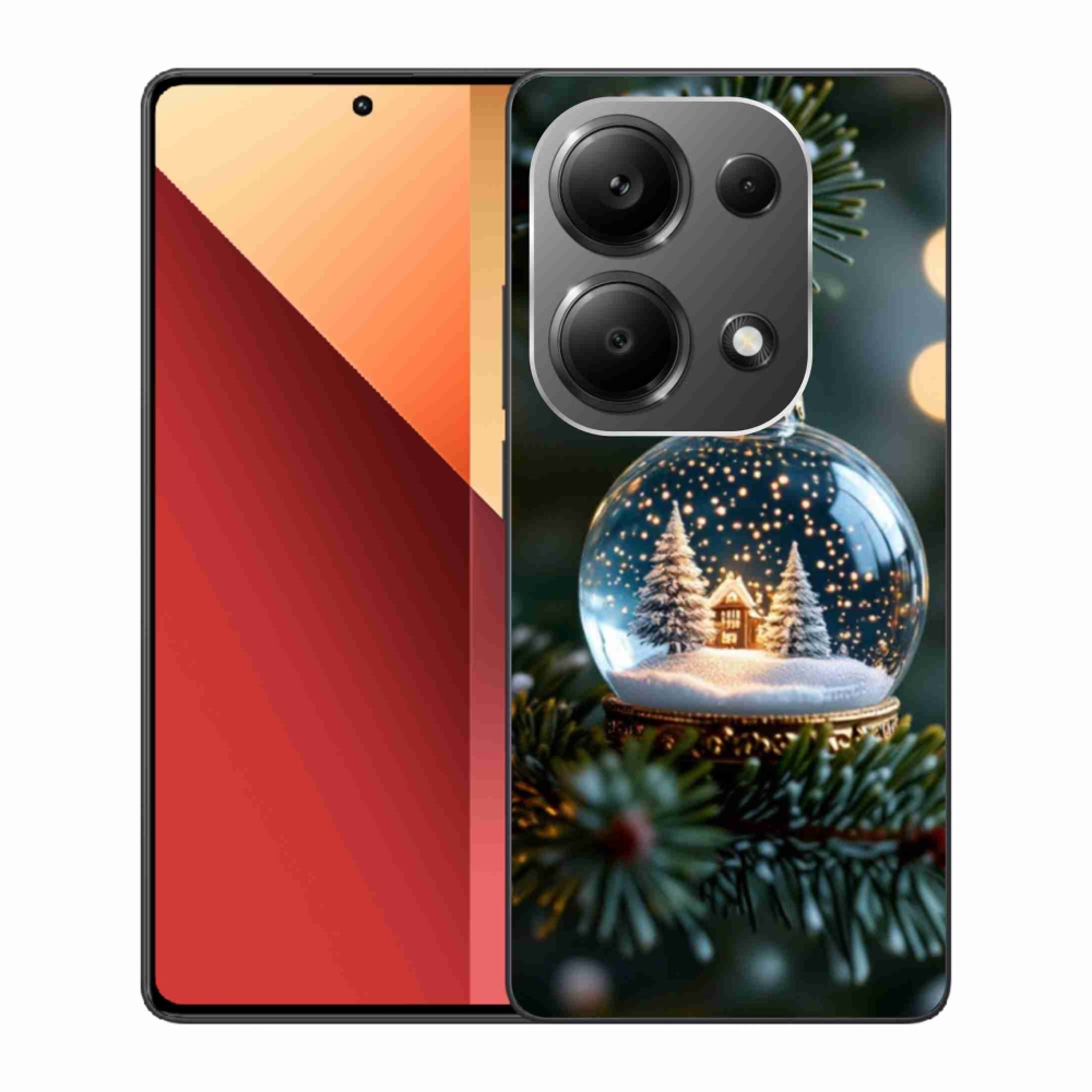 Gélový kryt mmCase na Xiaomi Redmi Note 13 Pro 4G/Poco M6 Pro - vianočné gule 2