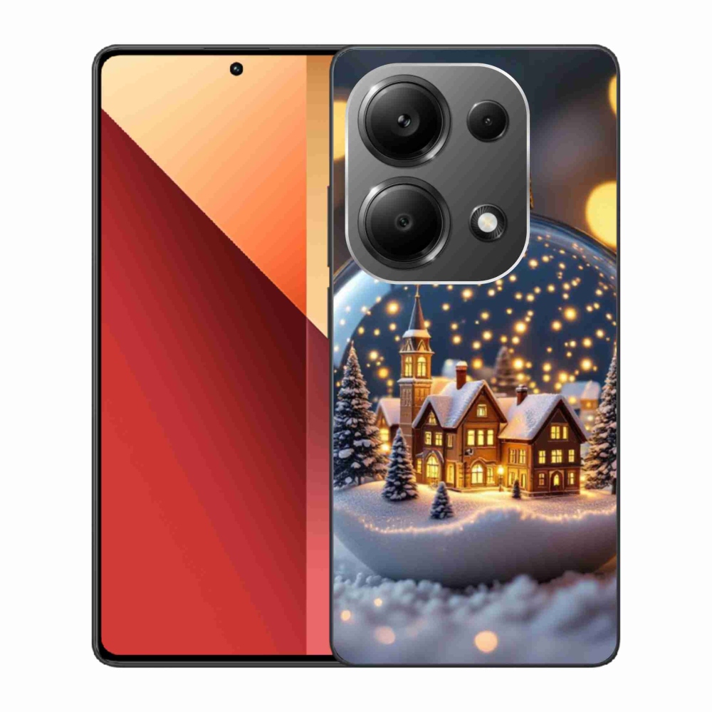 Gélový kryt mmCase na Xiaomi Redmi Note 13 Pro 4G/Poco M6 Pro - vianočné gule 4