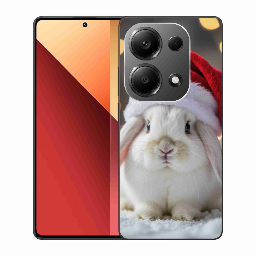 Gélový kryt mmCase na Xiaomi Redmi Note 13 Pro 4G/Poco M6 Pro - vianočný králik