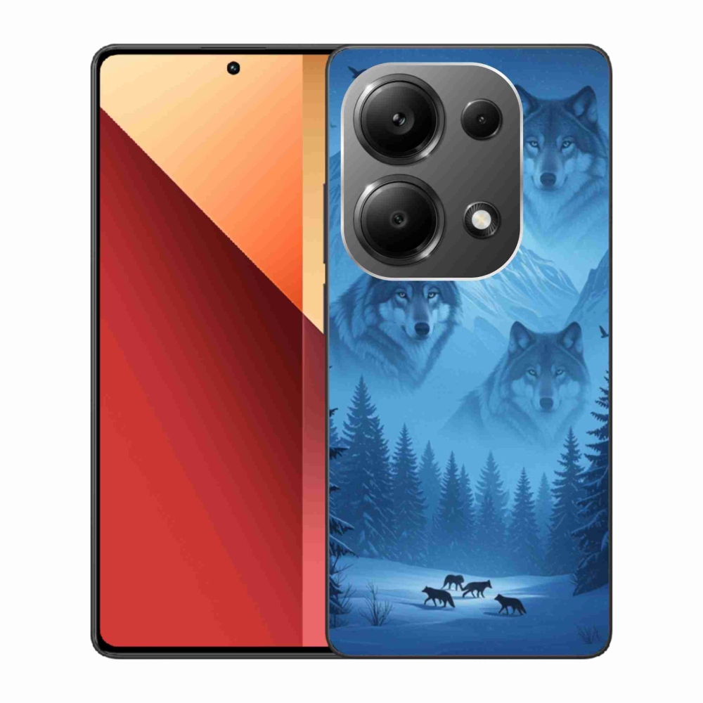 Gélový kryt mmCase na Xiaomi Redmi Note 13 Pro 4G/Poco M6 Pro - vlčia svorka
