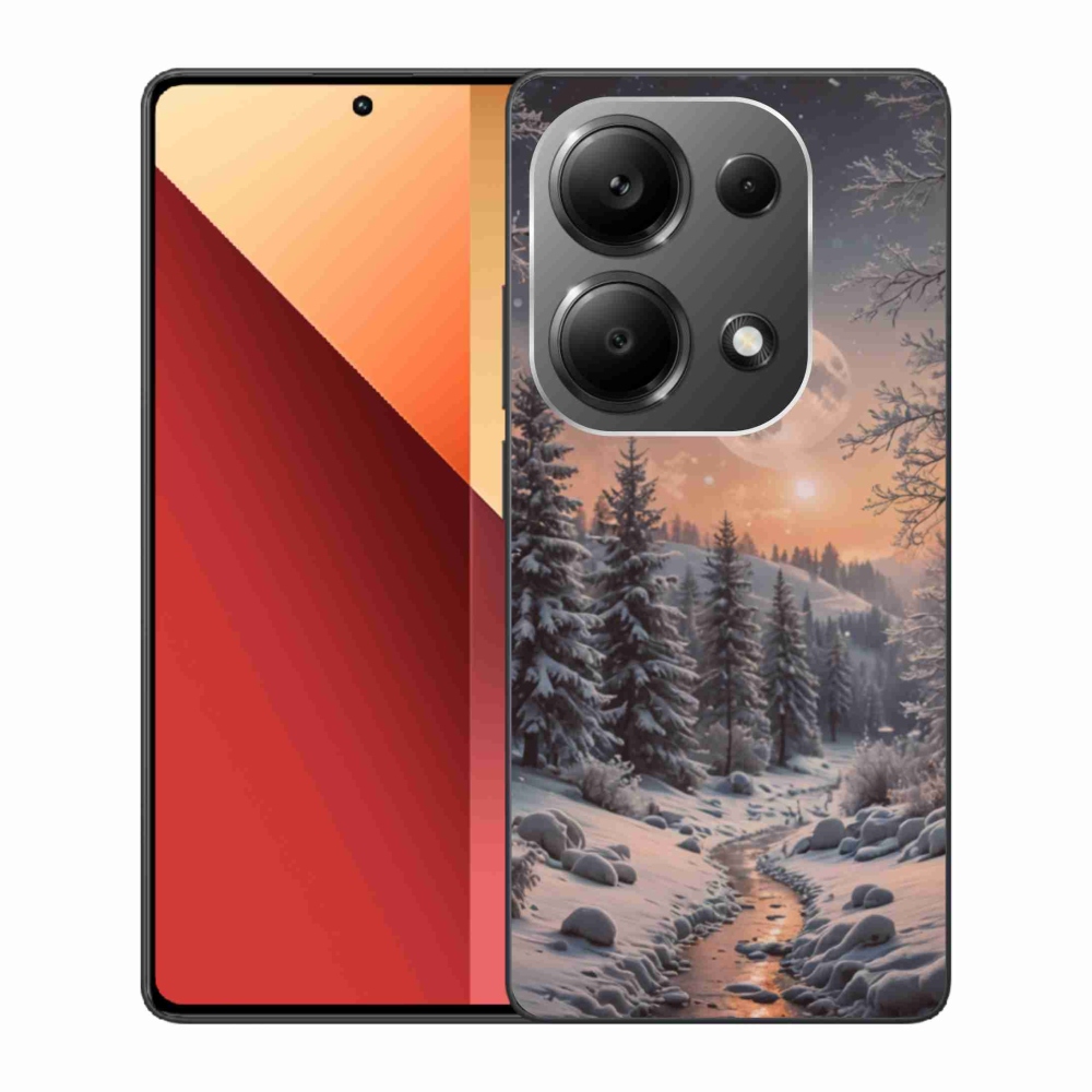 Gélový kryt mmCase na Xiaomi Redmi Note 13 Pro 4G/Poco M6 Pro - zimná krajina 2