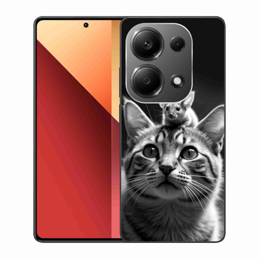 Gélový kryt mmCase na Xiaomi Redmi Note 13 Pro 4G/Poco M6 Pro - zvieracie priateľstvo 2