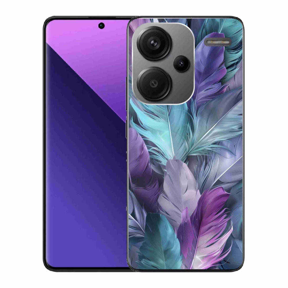 Gélový kryt mmCase na Xiaomi Redmi Note 13 Pro+ 5G - farebné perie 2