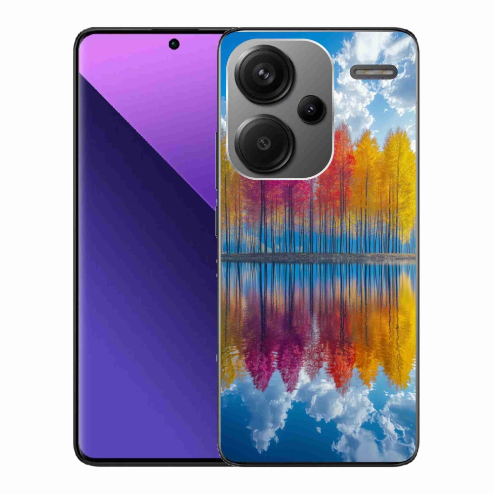 Gélový kryt mmCase na Xiaomi Redmi Note 13 Pro+ 5G - farebné stromy