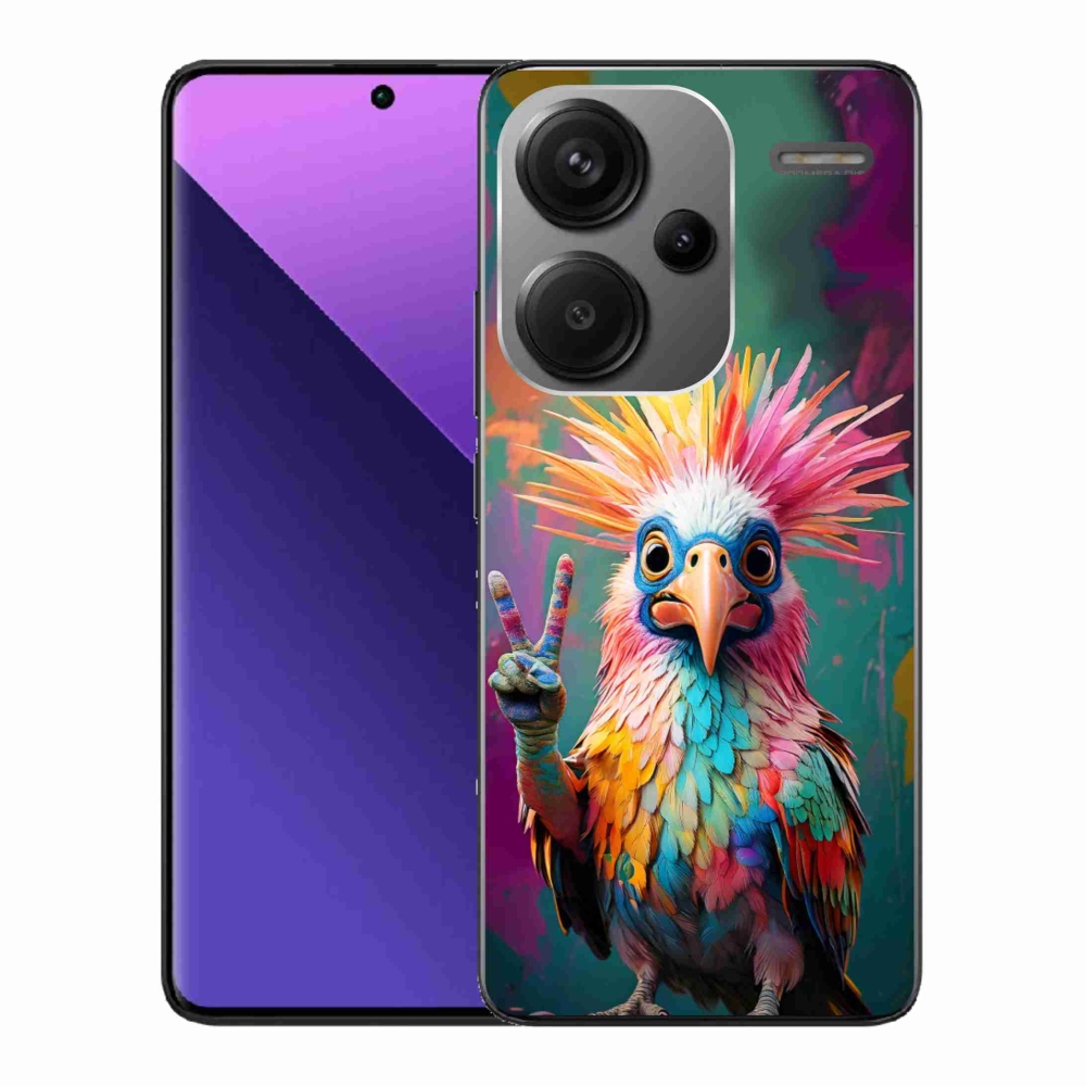 Gélový kryt mmCase na Xiaomi Redmi Note 13 Pro+ 5G - farebný rebel