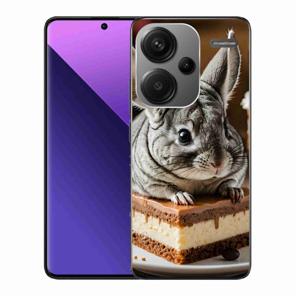 Gélový kryt mmCase na Xiaomi Redmi Note 13 Pro+ 5G - činčila
