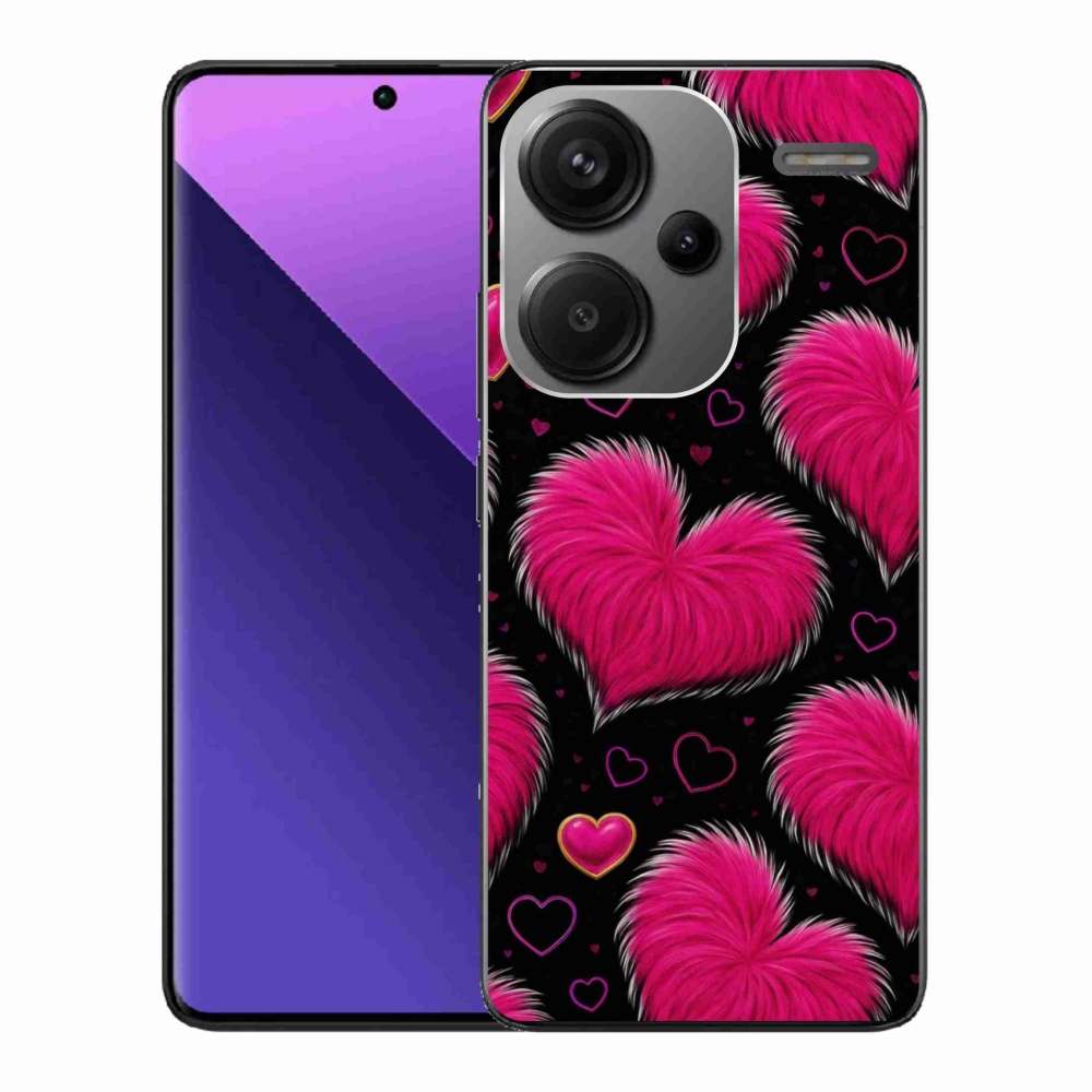 Gélový kryt mmCase na Xiaomi Redmi Note 13 Pro+ 5G - hebké srdce