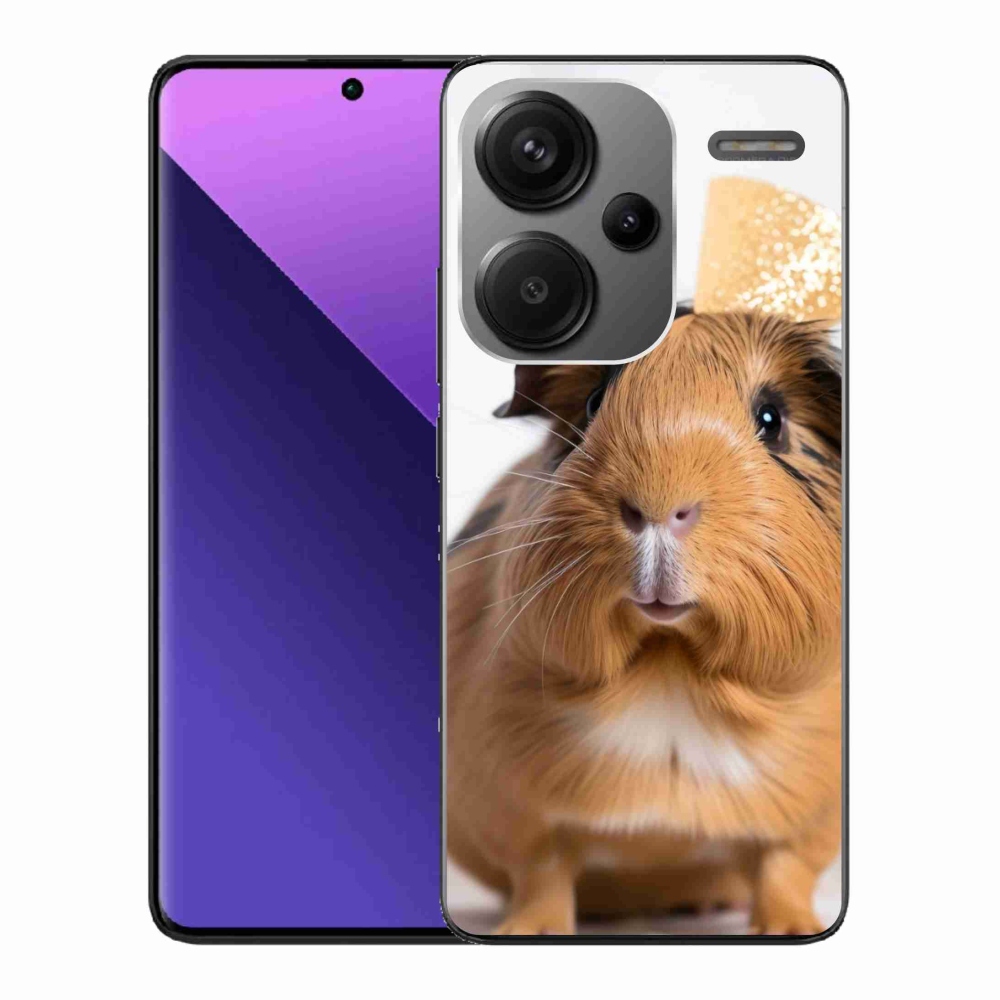 Gélový kryt mmCase na Xiaomi Redmi Note 13 Pro+ 5G - hnedé morča