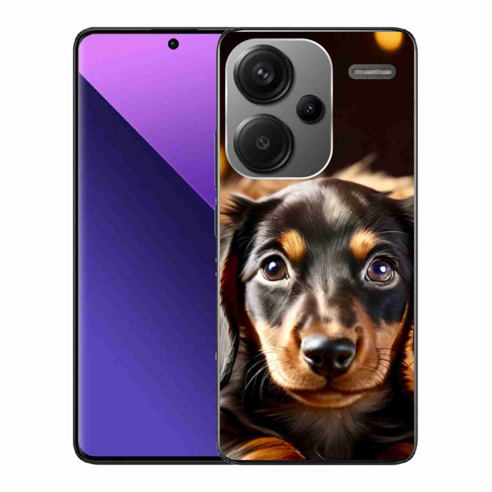 Gélový kryt mmCase na Xiaomi Redmi Note 13 Pro+ 5G - jazvečík