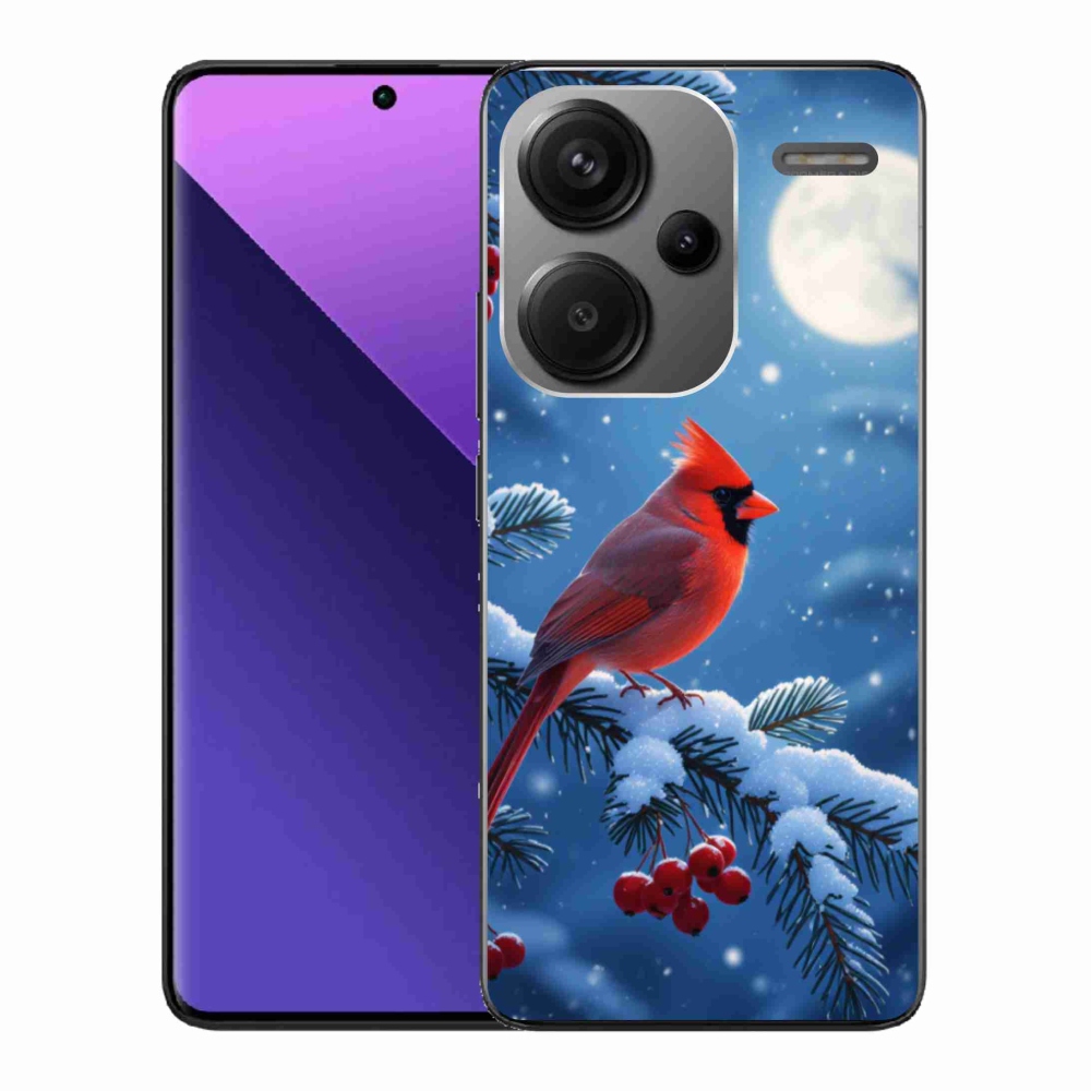 Gélový kryt mmCase na Xiaomi Redmi Note 13 Pro+ 5G - kardinál červený