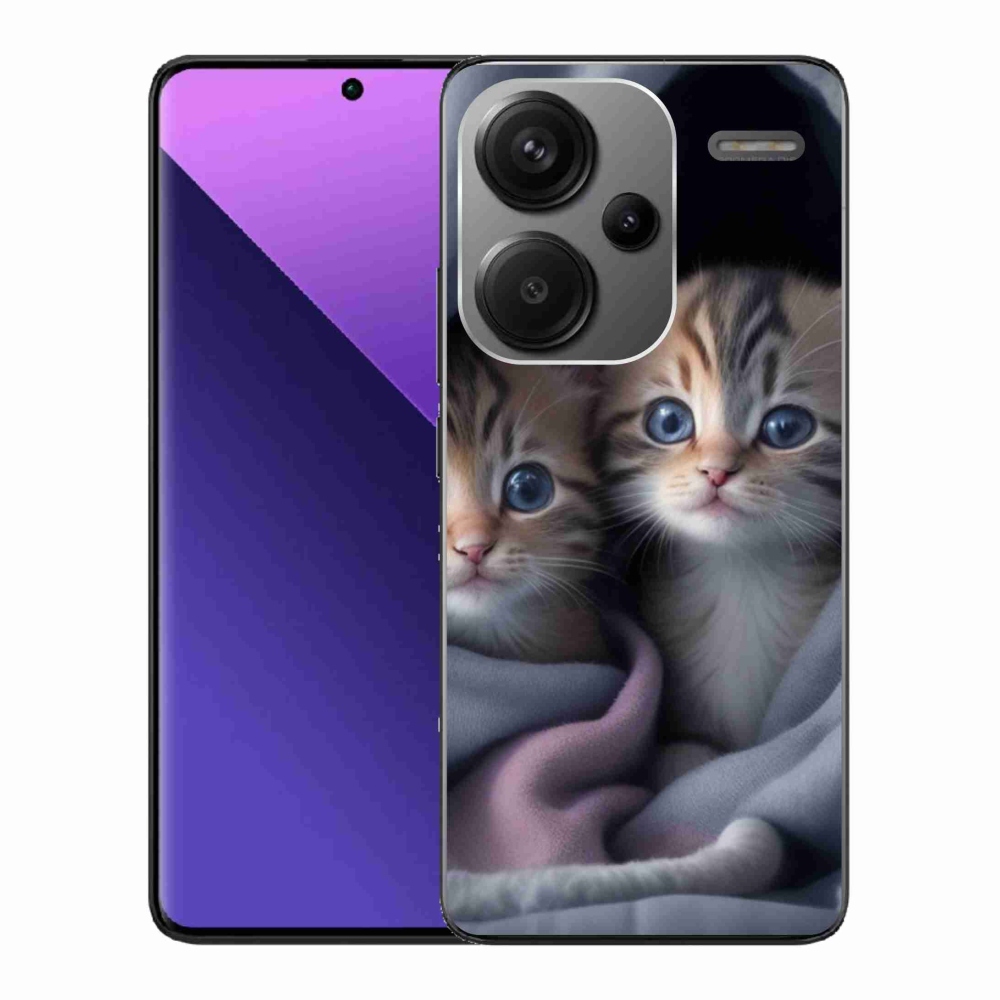 Gélový kryt mmCase na Xiaomi Redmi Note 13 Pro+ 5G - mačacie duo 2