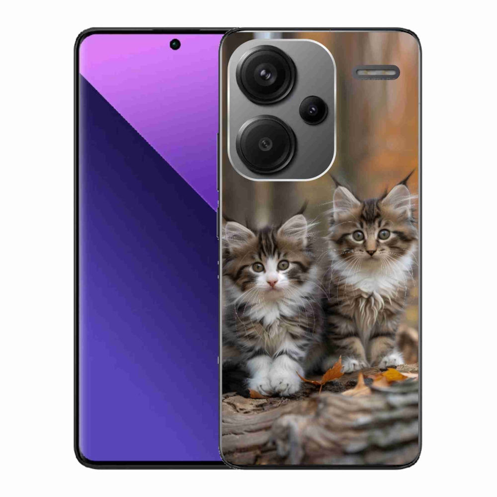 Gélový kryt mmCase na Xiaomi Redmi Note 13 Pro+ 5G - mačacie duo 3