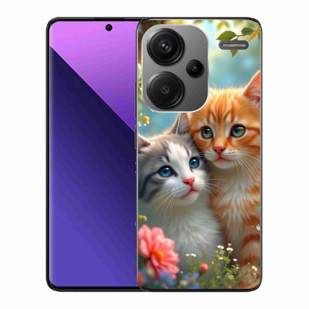 Gélový kryt mmCase na Xiaomi Redmi Note 13 Pro+ 5G - mačacia láska 2