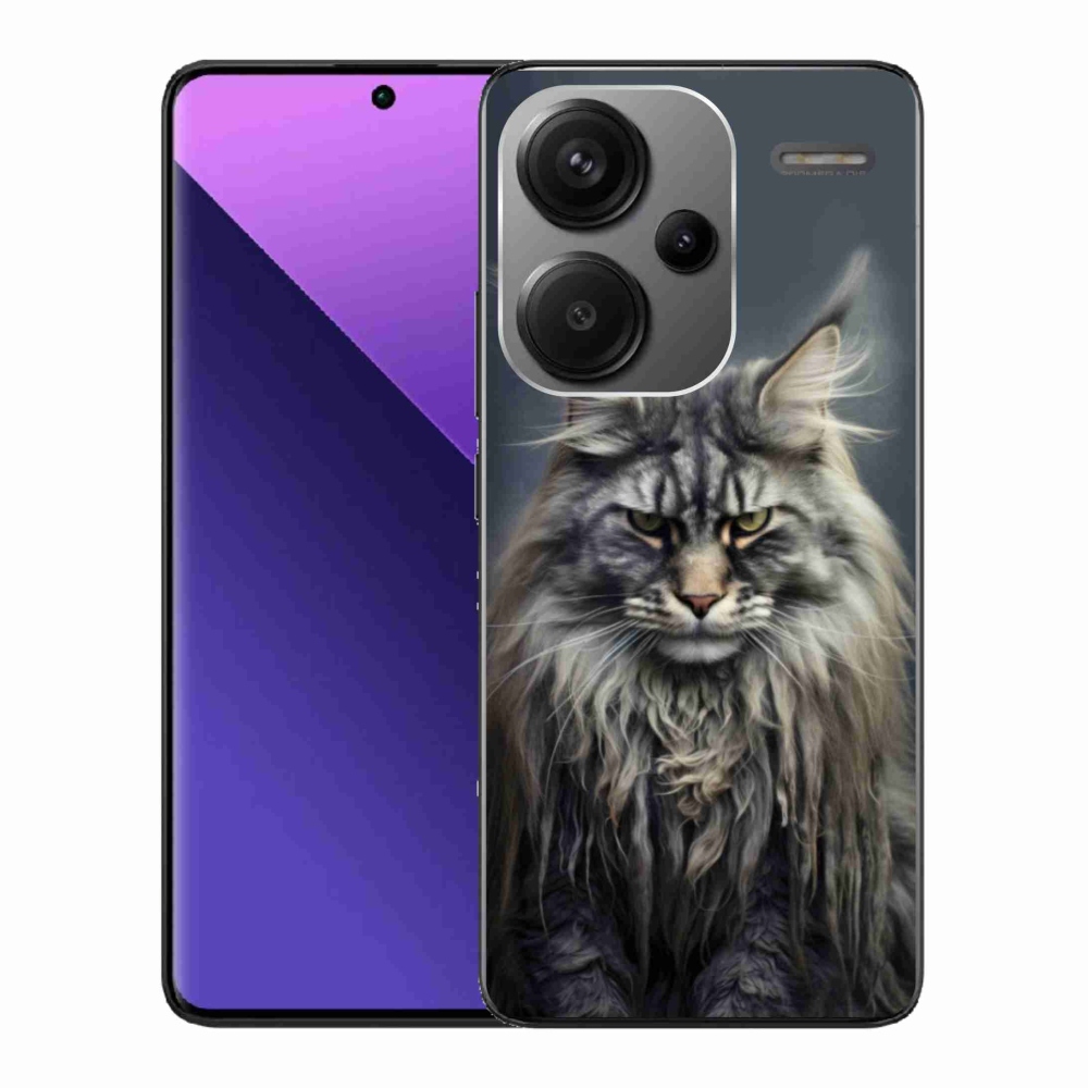 Gélový kryt mmCase na Xiaomi Redmi Note 13 Pro+ 5G - mačacie pohľad 4