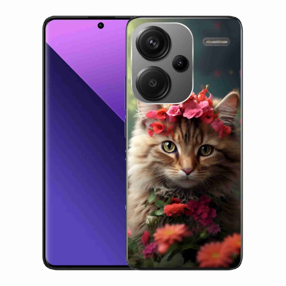 Gélový kryt mmCase na Xiaomi Redmi Note 13 Pro+ 5G - mačacia princezná