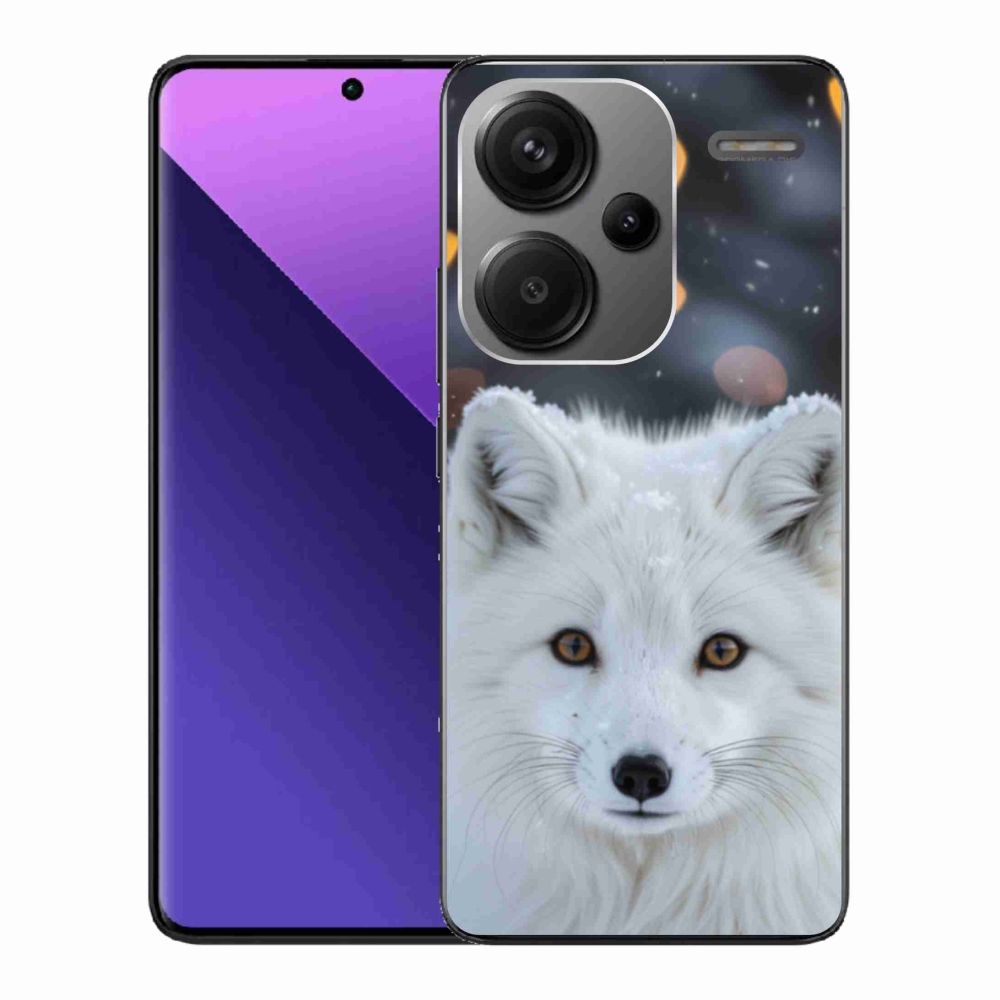 Gélový kryt mmCase na Xiaomi Redmi Note 13 Pro+ 5G - líška polárna