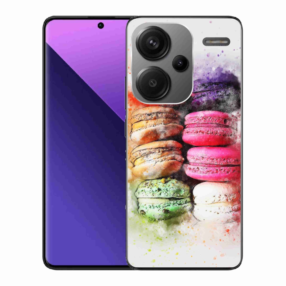 Gélový kryt mmCase na Xiaomi Redmi Note 13 Pro+ 5G - makrónky