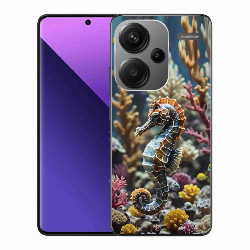 Gélový kryt mmCase na Xiaomi Redmi Note 13 Pro+ 5G - morský koník 2
