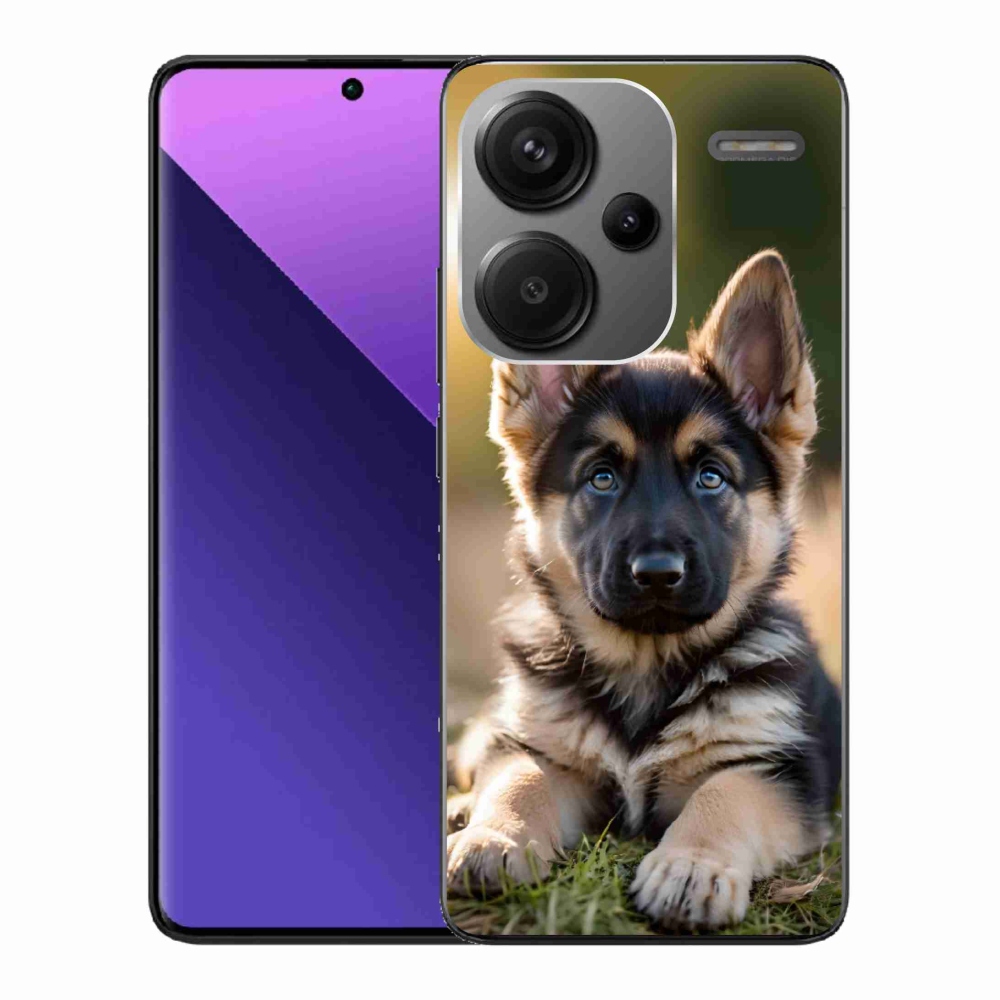 Gélový kryt mmCase na Xiaomi Redmi Note 13 Pro+ 5G - nemecký ovčiak v prírode