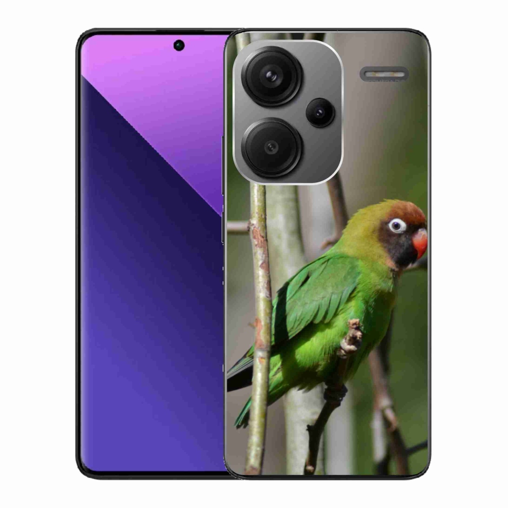 Gélový kryt mmCase na Xiaomi Redmi Note 13 Pro+ 5G - papagáj agaPronis
