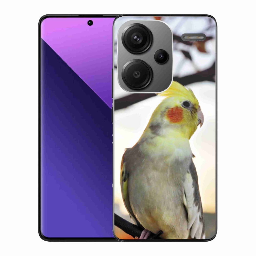 Gélový kryt mmCase na Xiaomi Redmi Note 13 Pro+ 5G - papagáj korela