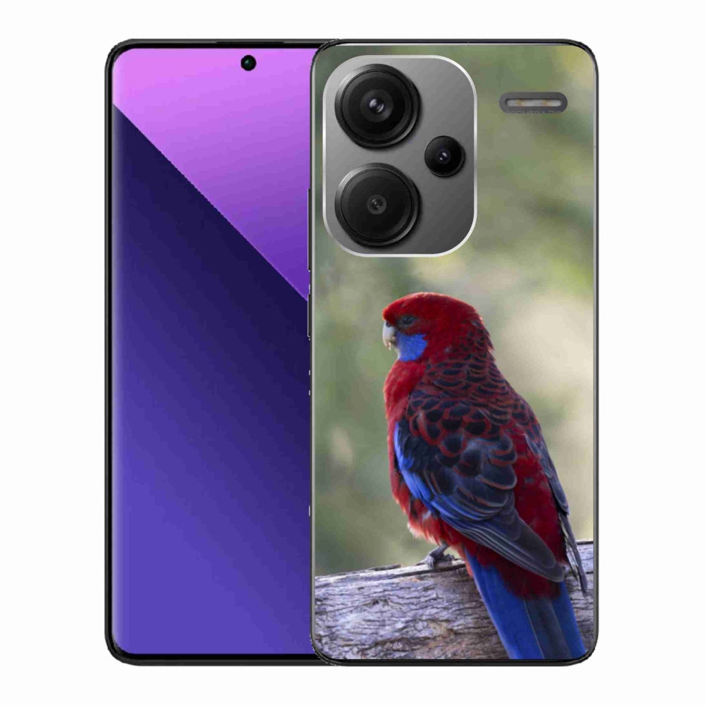 Gélový kryt mmCase na Xiaomi Redmi Note 13 Pro+ 5G - papagáj rosela
